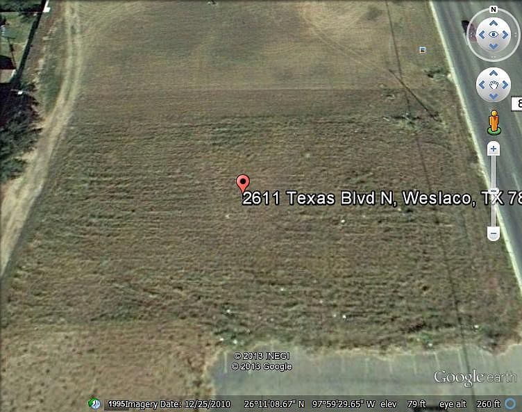 130 FT FRONTAGE ON N TEXAS BLVD, 200 FT DEPTH