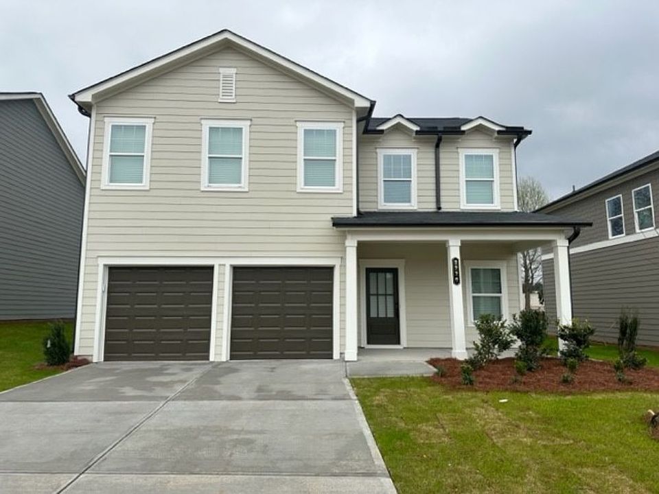 Front Elevation Construction Progress Your new home at 2230 Boxwood Circle.