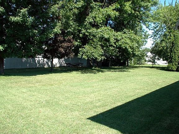 Large, flat back yard