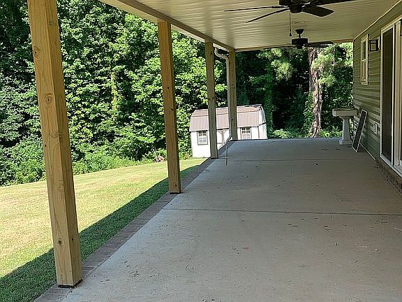 Large wrap around porch 