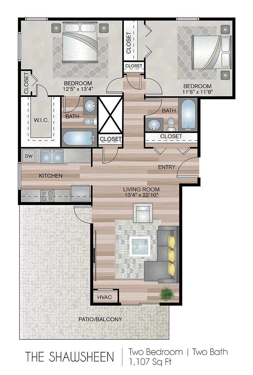 Floor plan Shawsheen Tower