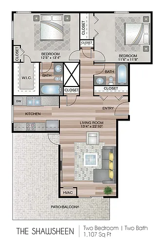 Floor plan Shawsheen Tower