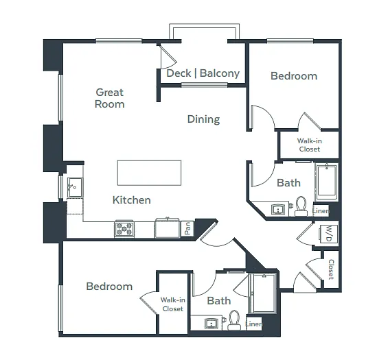 Floor plan B3A