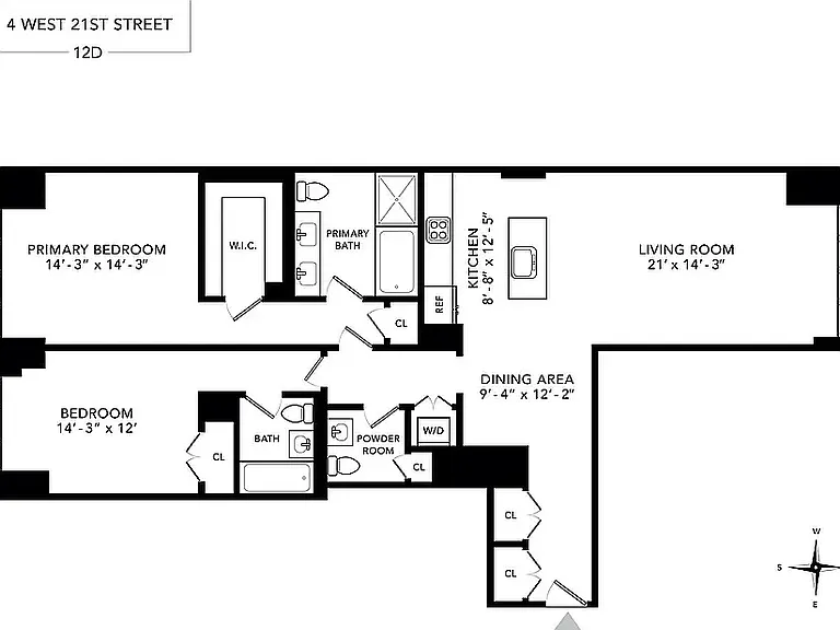 4 W 21st St #12D — Photo 13