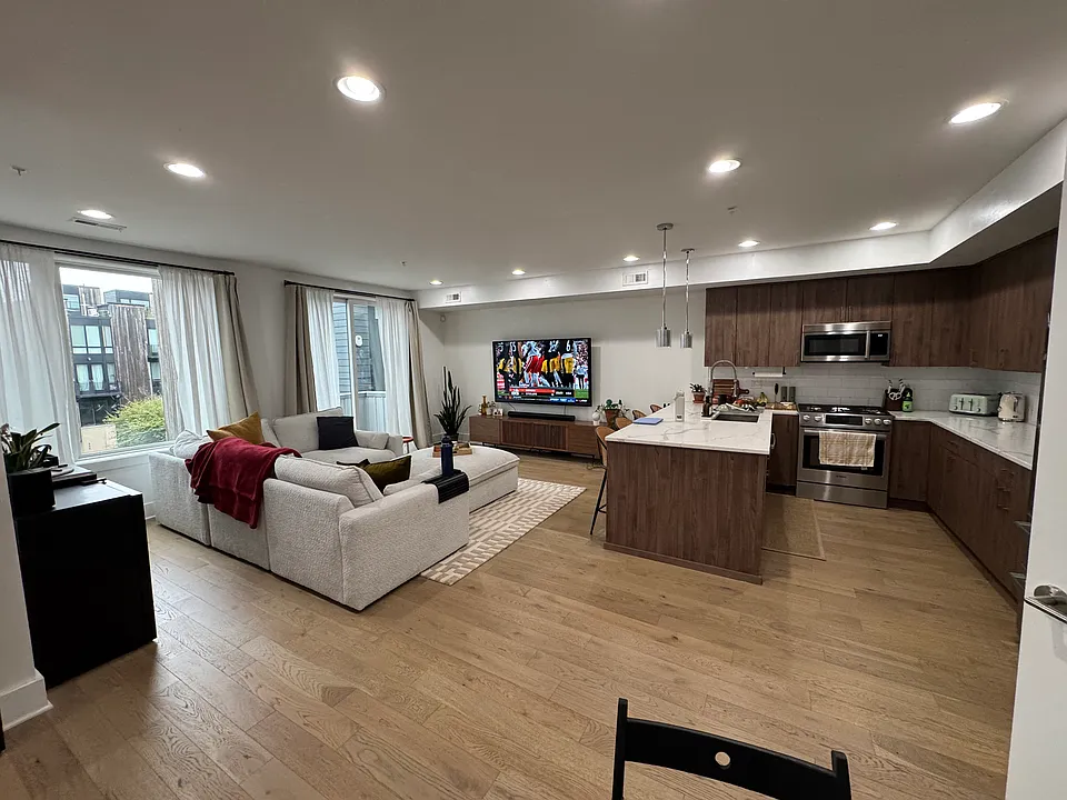 Living Room & Kitchen