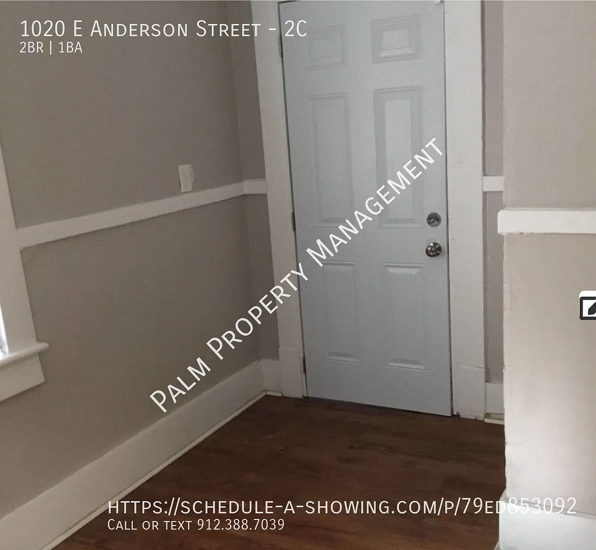 2 Bedroom/1 Bath Apartment With Large Balcony — Photo 3