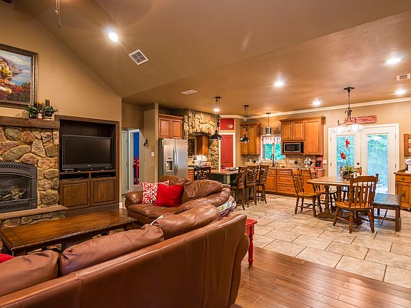 Open plan living area