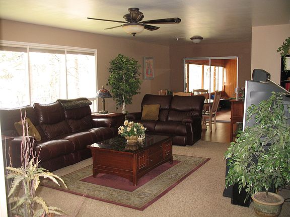 Beautiful open living area with lots of light.