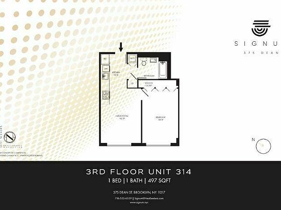 2nd image of 375 Dean St APT 314