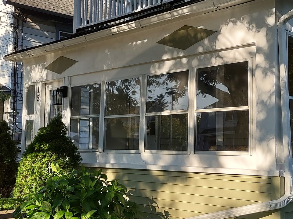 Front entrance & enclosed porch
