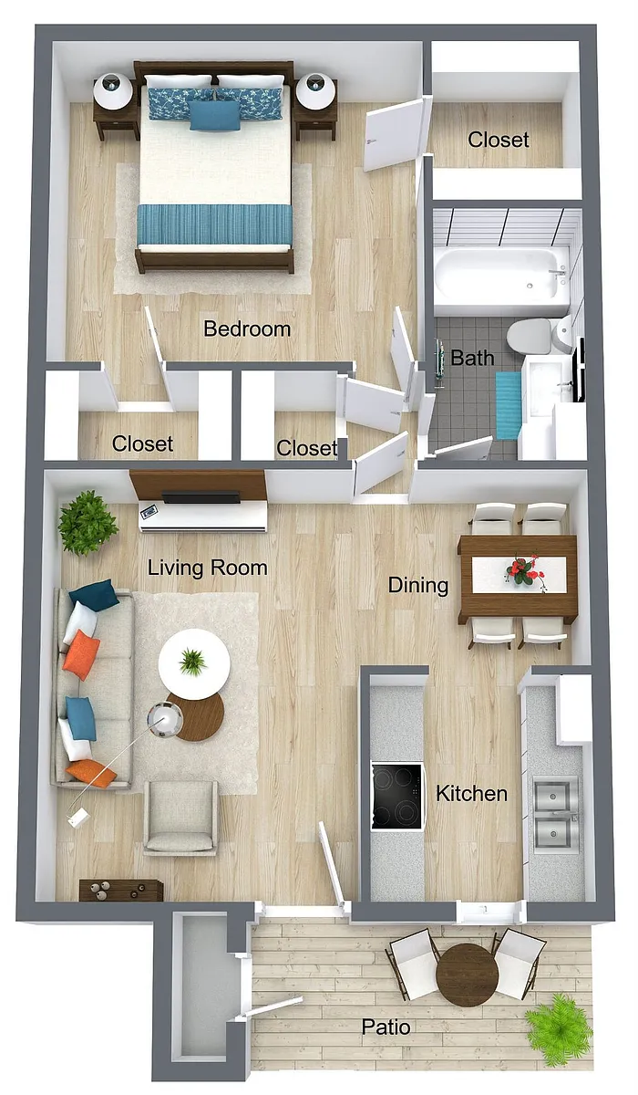Floor plan A1