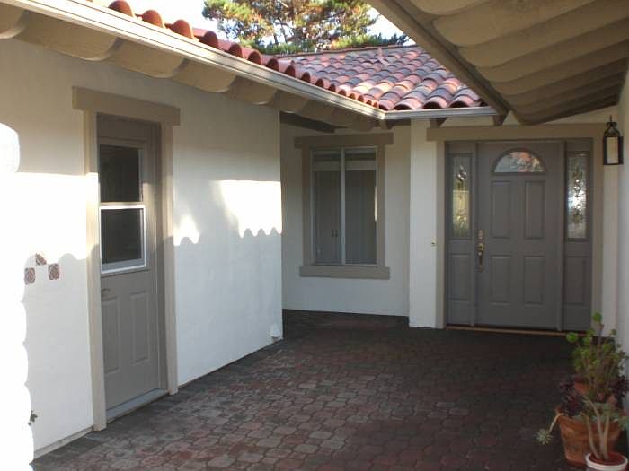 Gated Entrance Patio