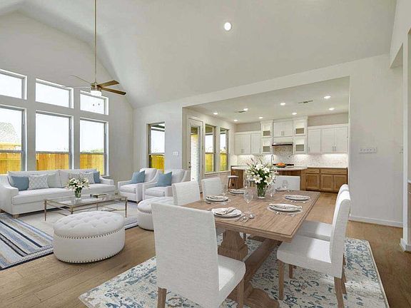 Kitchen Family Room Dining Room