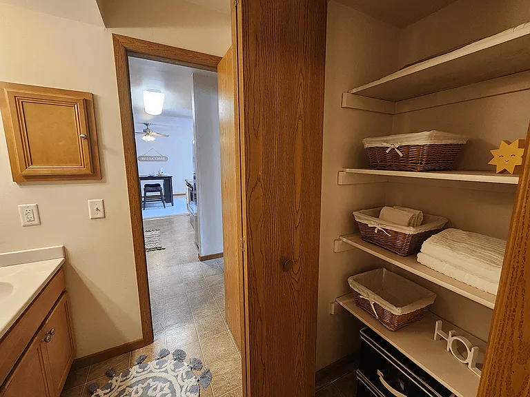 Bathroom Towel Closet