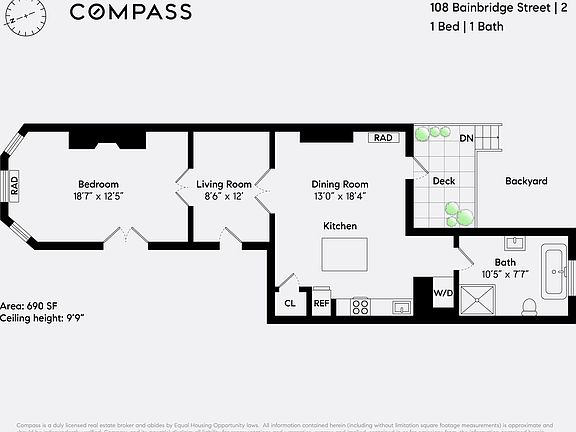 2nd image of 108 Bainbridge St #2