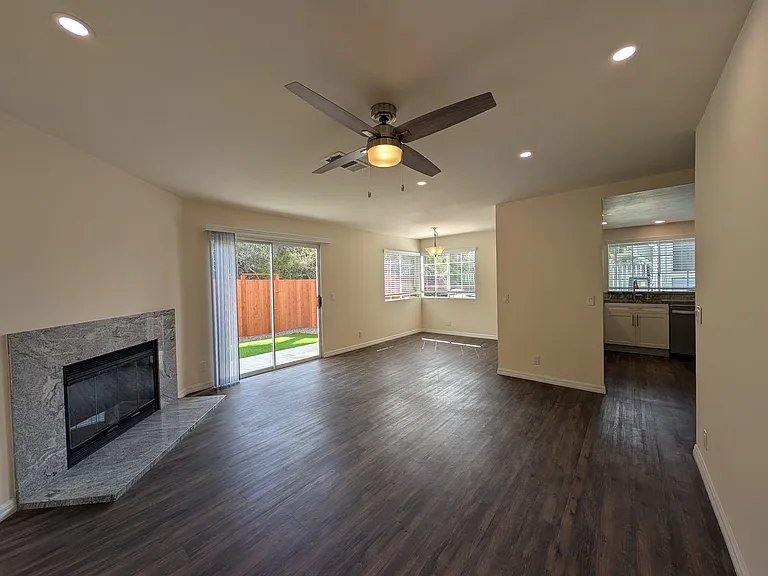 3-Bedroom Townhouse Living Space