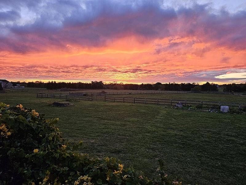 your view in the evening