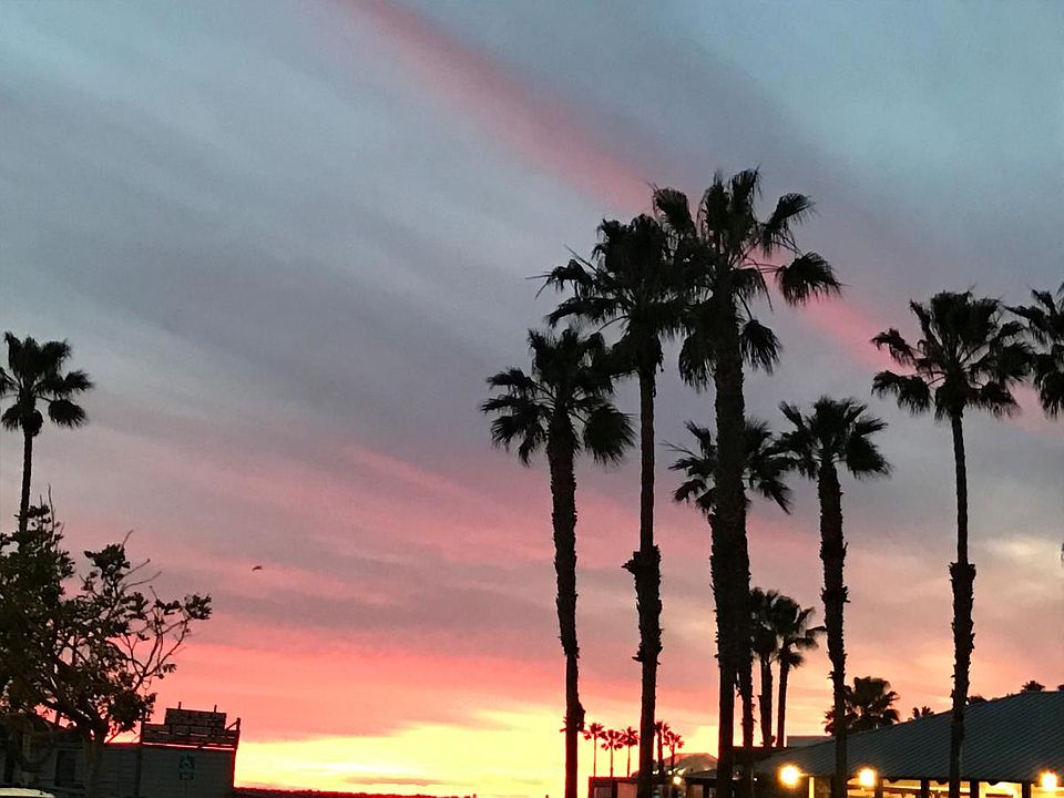 Walk out to see this sunset every night.