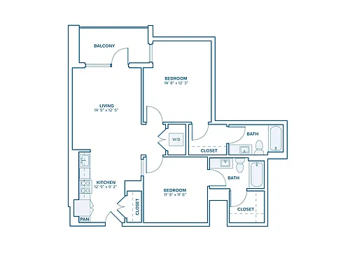 Floor plan B01
