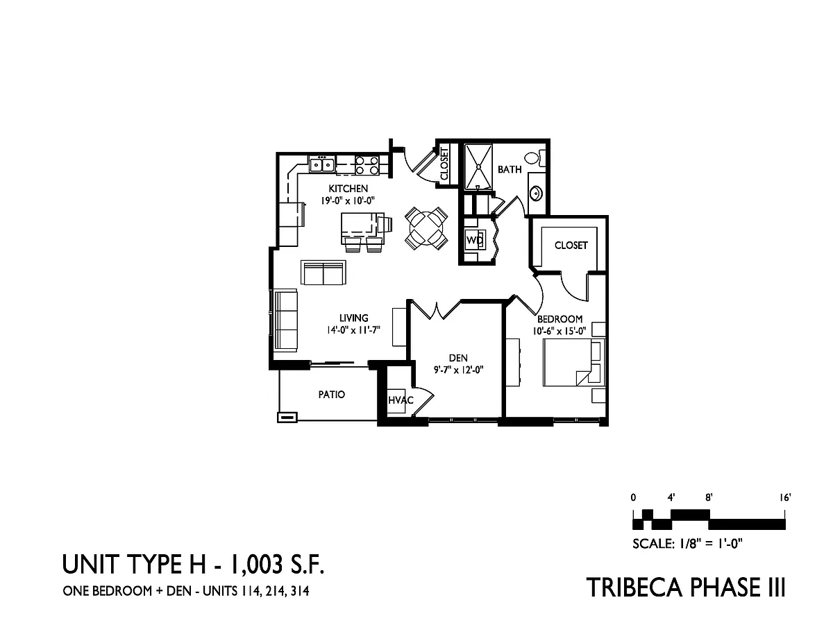 Floor plan Phase 3 - H