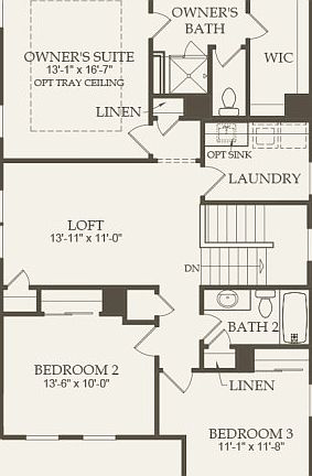 Second Floor 4 br 3 ba