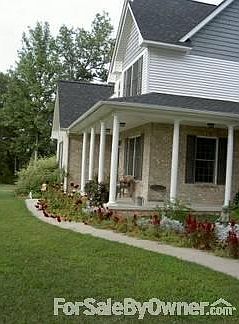 Right Side of front wrap porch