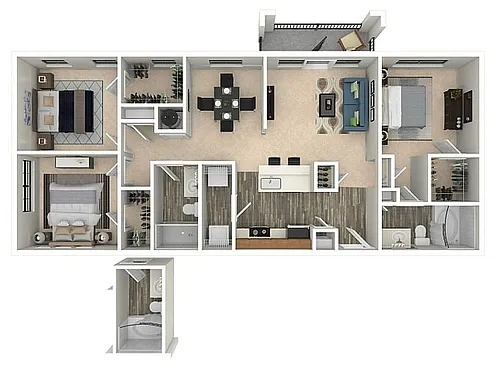 Floor plan C2