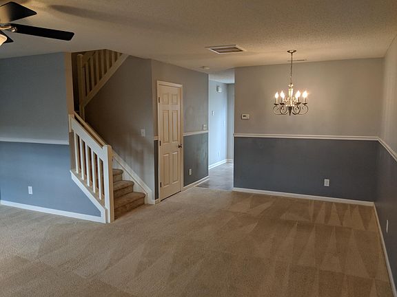 Living room to dining area