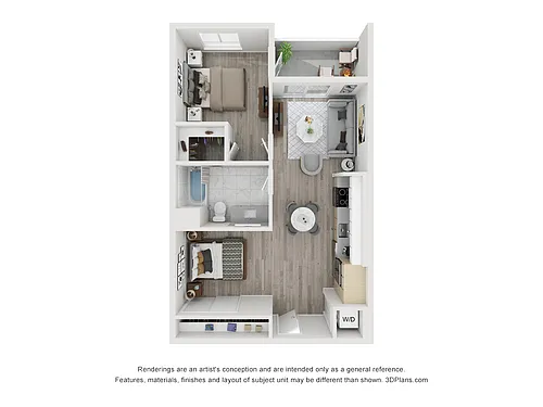 Floor plan C1-1