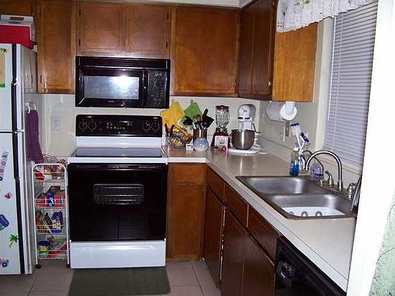 Kitchen includes window over the sink - nice view!!