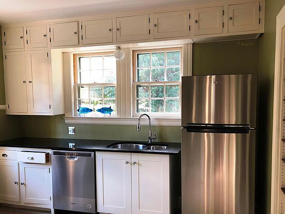 Restored kitchen with new appliances