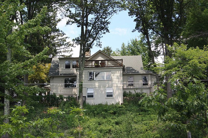 View of Home from Stream Below