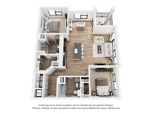 Floor plan Lakeshore