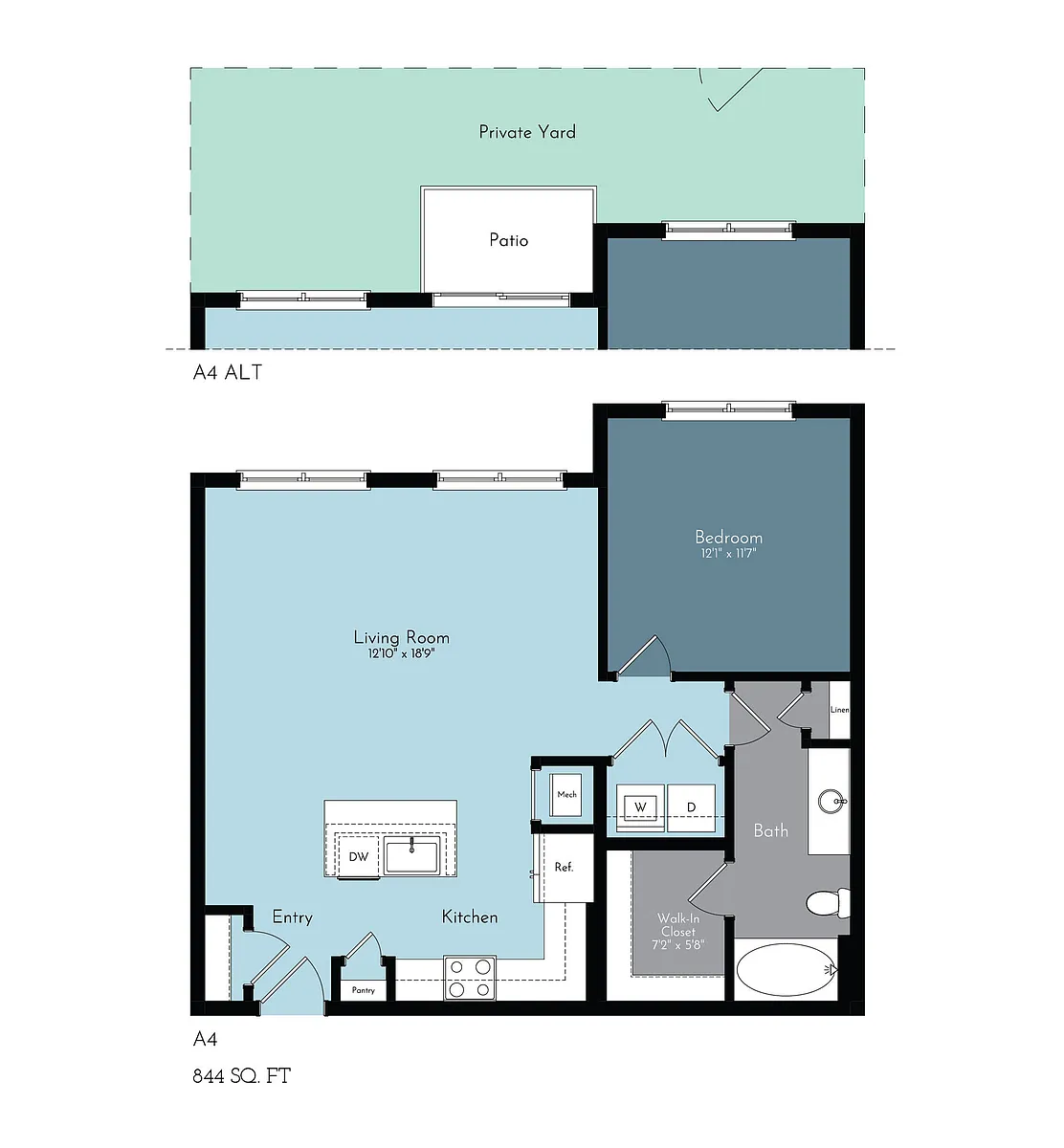 Floor plan A4