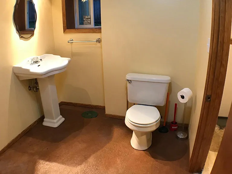 Basement 1/2 bath.