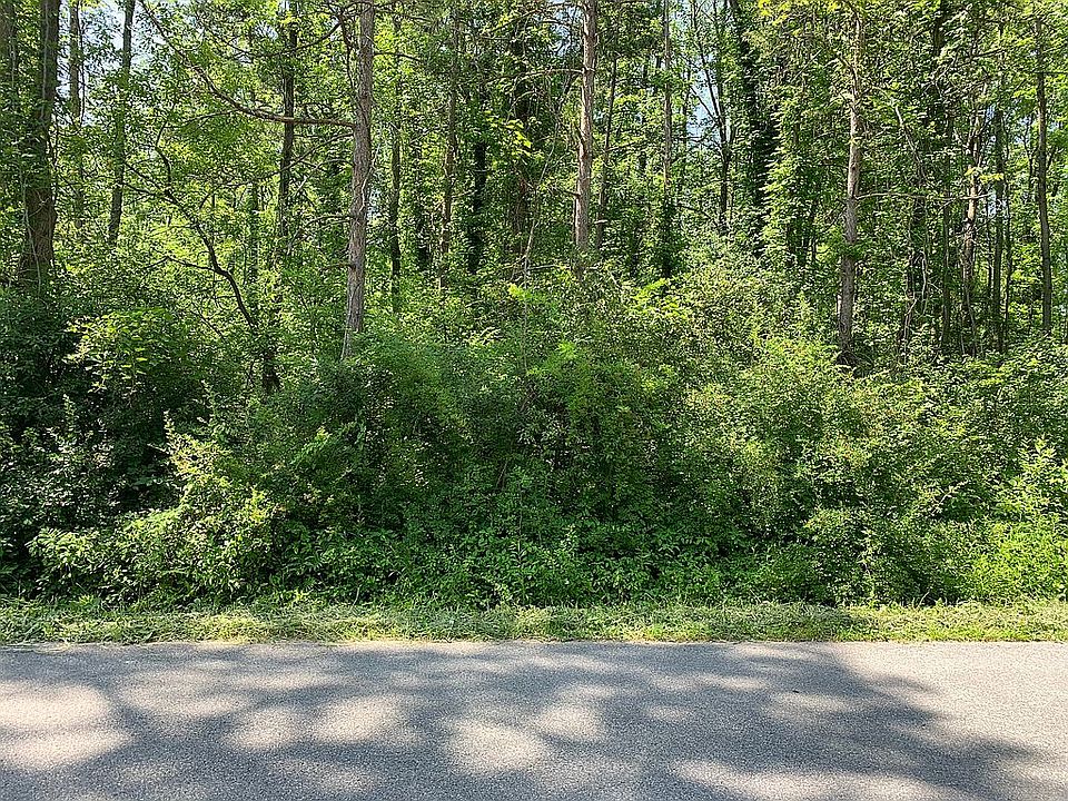 Road frontage of property