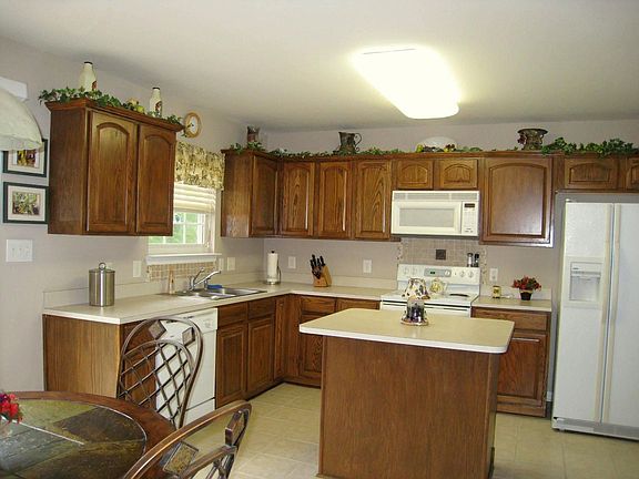 Open kitchen with island