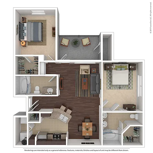 Floor plan The Western Rim- Modern Classic