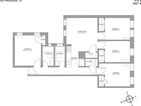 2nd image of 1159 President St APT 4A