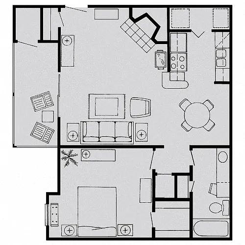 Floor plan B