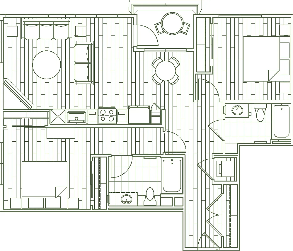 Floor plan B6