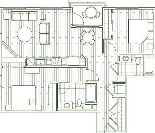 Floor plan B6