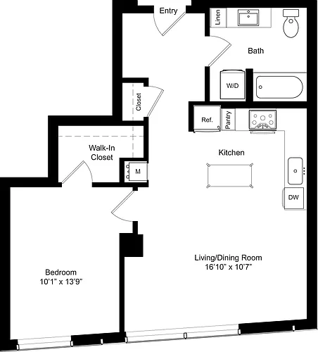 Floor plan A16