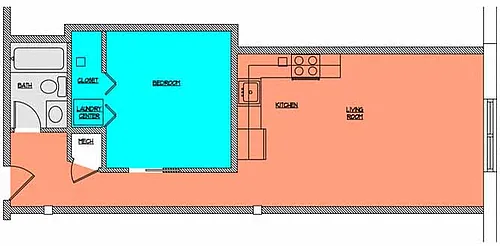 Floor plan 408