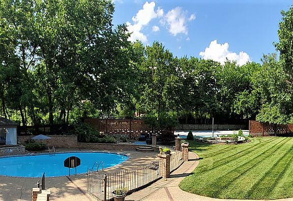 Private Resort Backyard