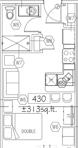 Floor plan 430
