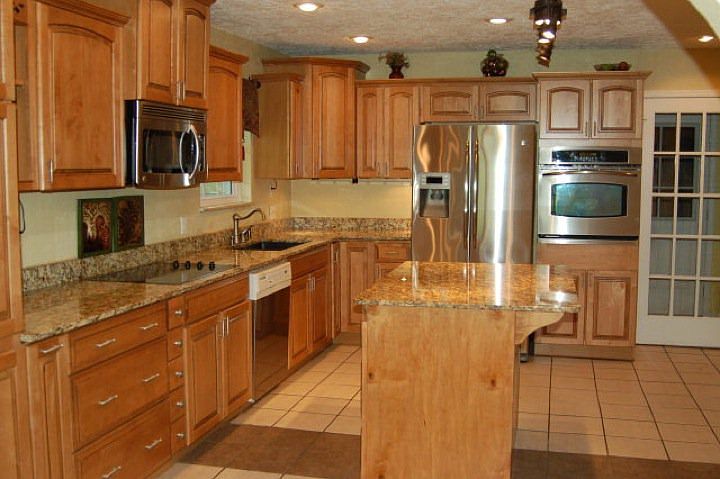 Completely remodeled kitchen