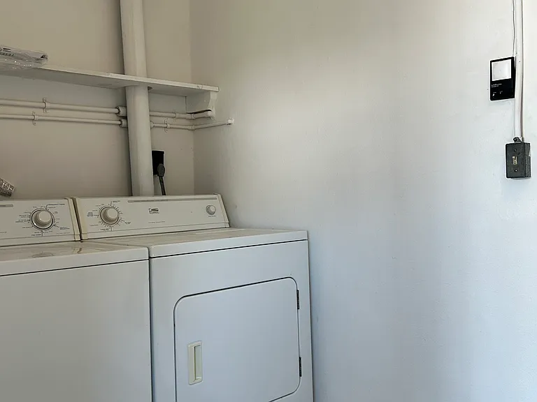 Inside laundry