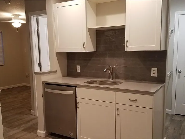 1st FL Apt - Kitchen - Living Rm to the left - Storage to the right