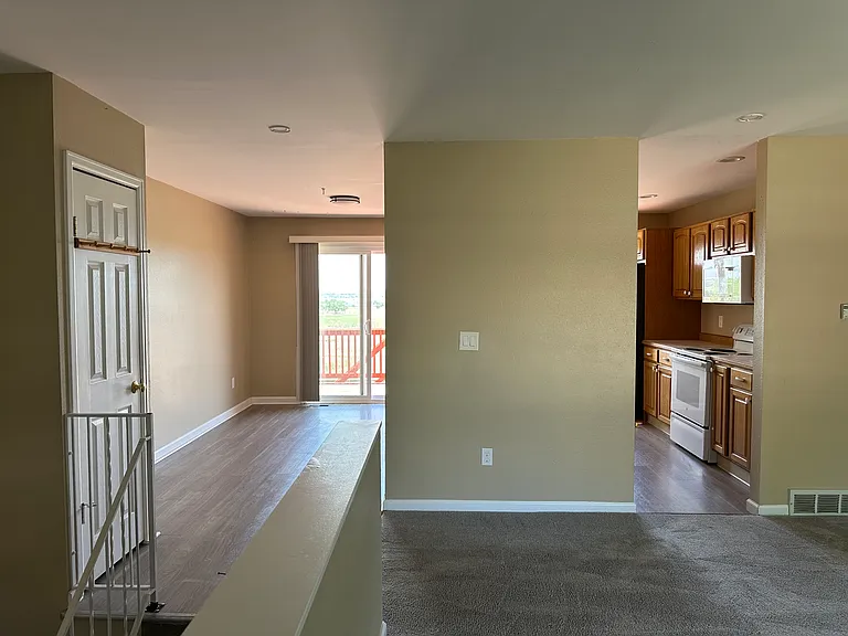 view of kitchen & dining from great room